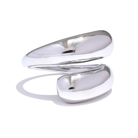 Bague Sélène argenté