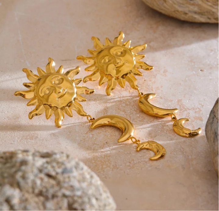 Boucles éclipse d'été