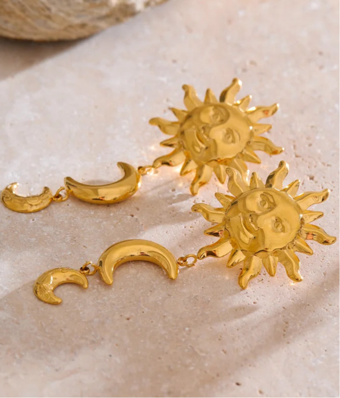Boucles éclipse d'été