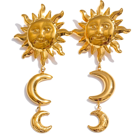 Boucles éclipse d'été