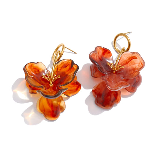 Boucles fleur d'écume AMBRE