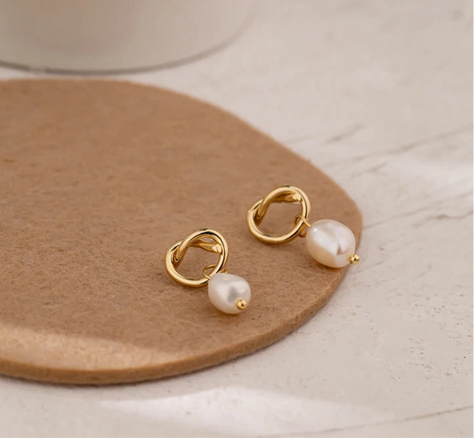Boucles larme de perle
