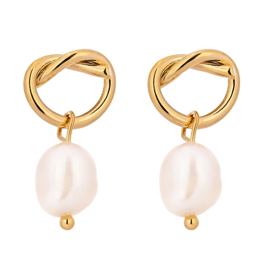 Boucles larme de perle