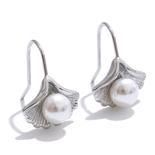 Boucles perle de ginko