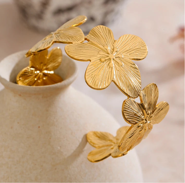 Bracelet Jardin doré