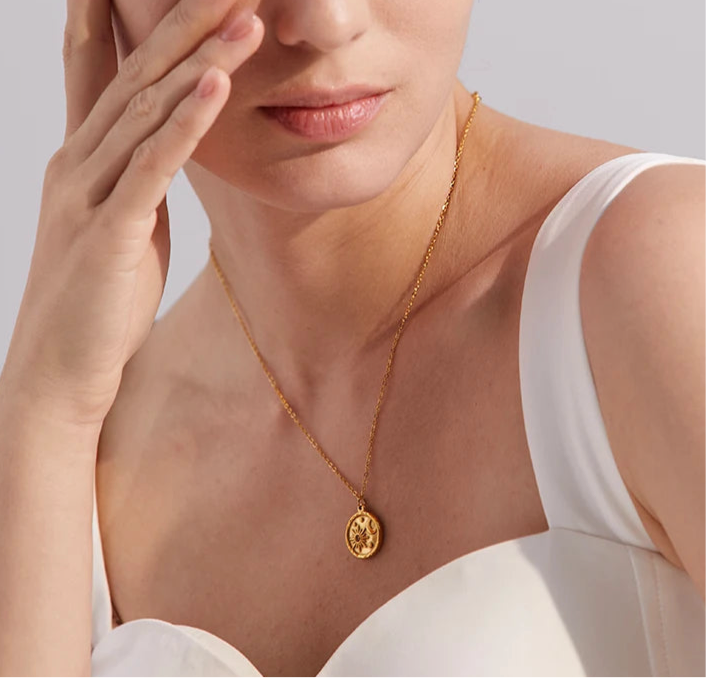 Collier aura céleste