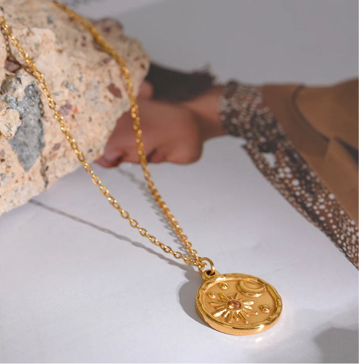 Collier aura céleste