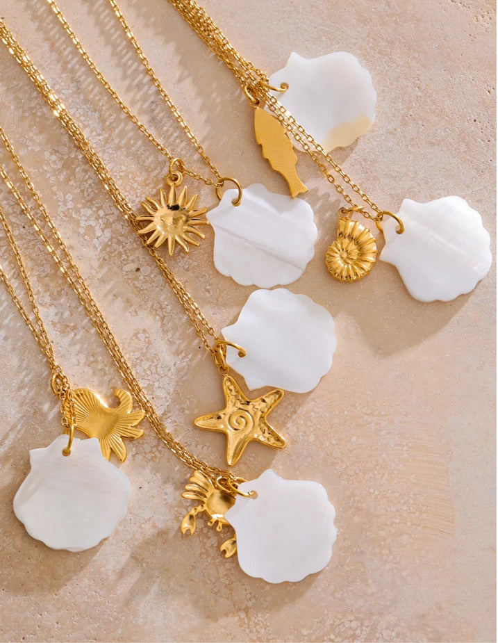 Collier éclat marin
