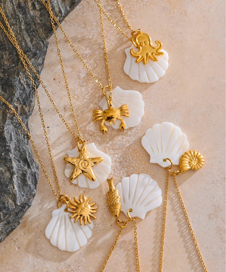 Collier éclat marin
