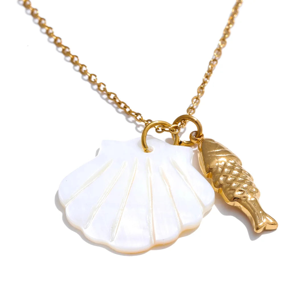 Collier éclat marin FISH