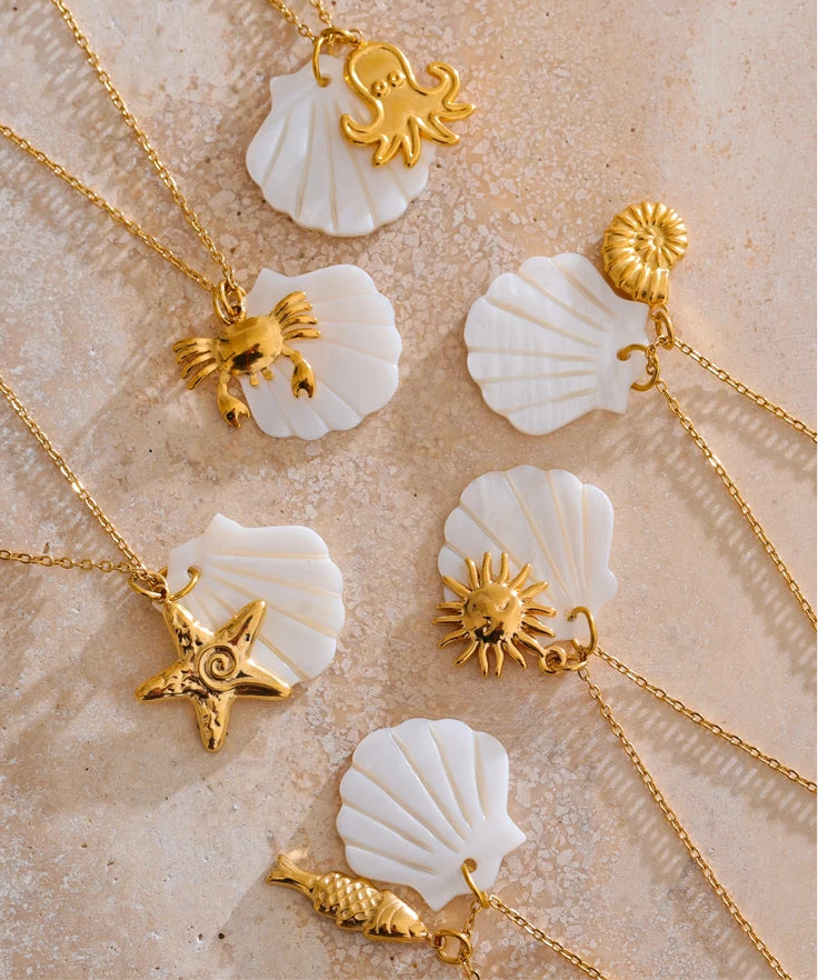 Collier éclat marin