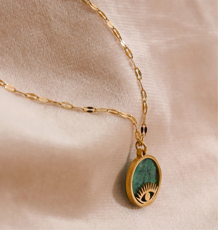 Collier oeil de lagon