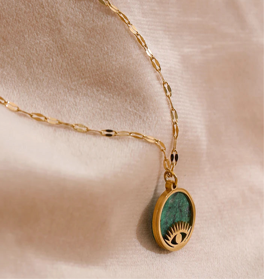 Collier oeil de lagon