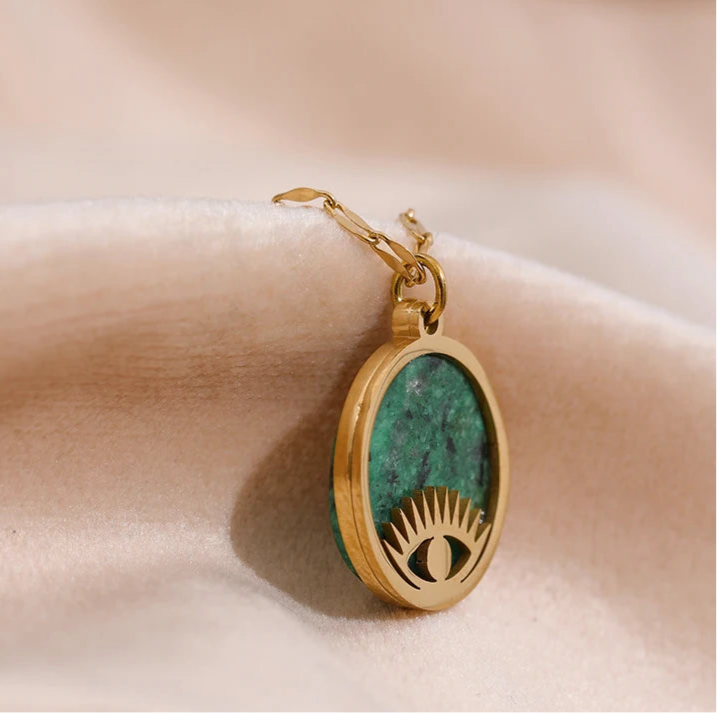 Collier oeil de lagon