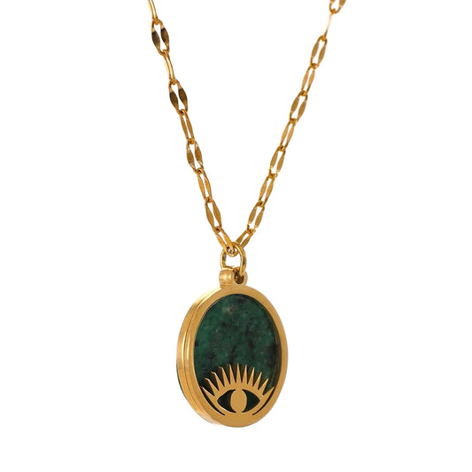 Collier oeil de lagon